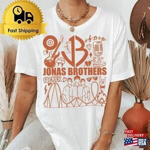 Jonas Brothers Shirt Tour Concert Retro T-shirt